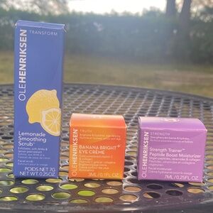 Ole Henriksen Skincare Travel Sz 3 Pc Set NEW